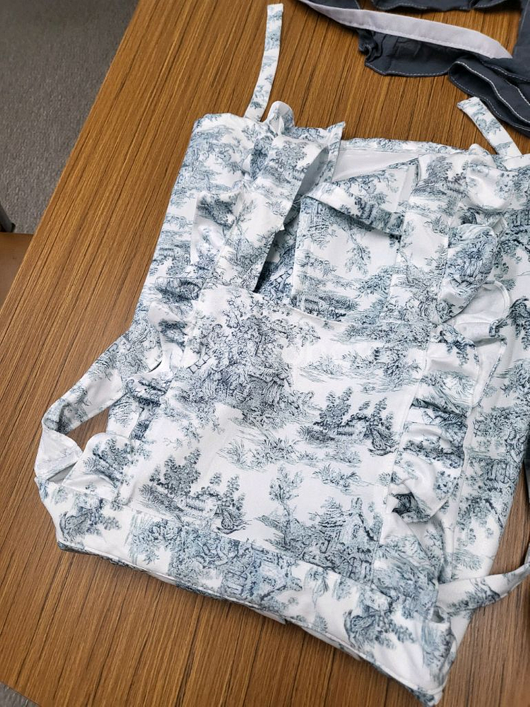 미사용)앞치마 3개 일괄--2