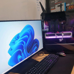 9800X3D 게이밍 pc 본체 + 모니터 추가가능
