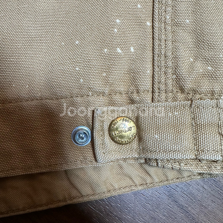 오리지널 80s 빈티지 칼하트 디트로이트 자켓 100주년--3