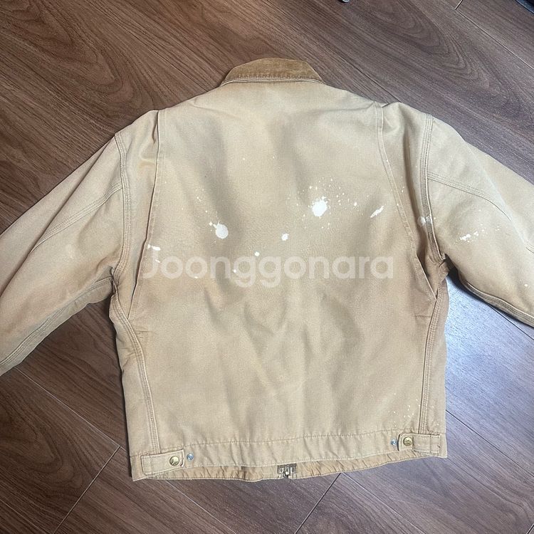 오리지널 80s 빈티지 칼하트 디트로이트 자켓 100주년--2