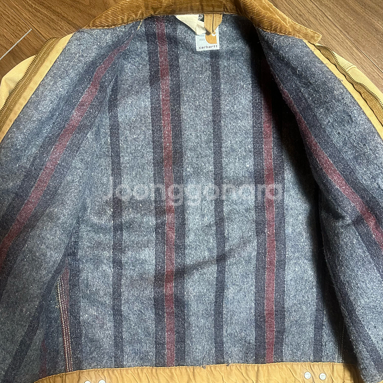 오리지널 80s 빈티지 칼하트 디트로이트 자켓 100주년--6