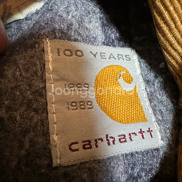 오리지널 80s 빈티지 칼하트 디트로이트 자켓 100주년--7