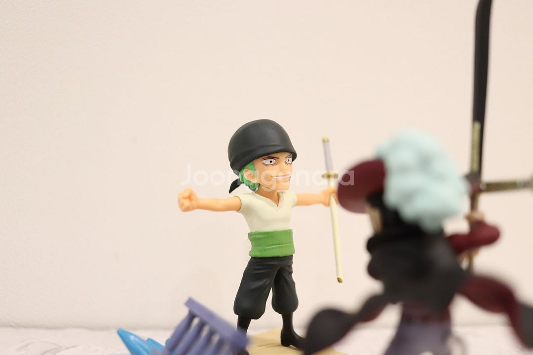 원피스 월드 콜렉터블 피규어 로그 스토리즈 조로 & 미호크--2