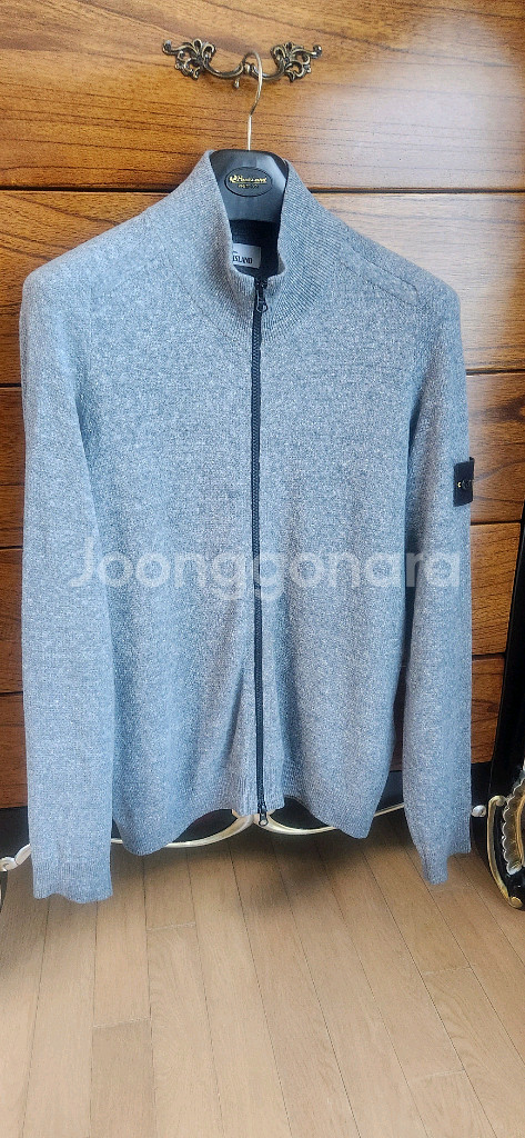 스톤아일랜드 니트 집업 가디건 105사이즈--0