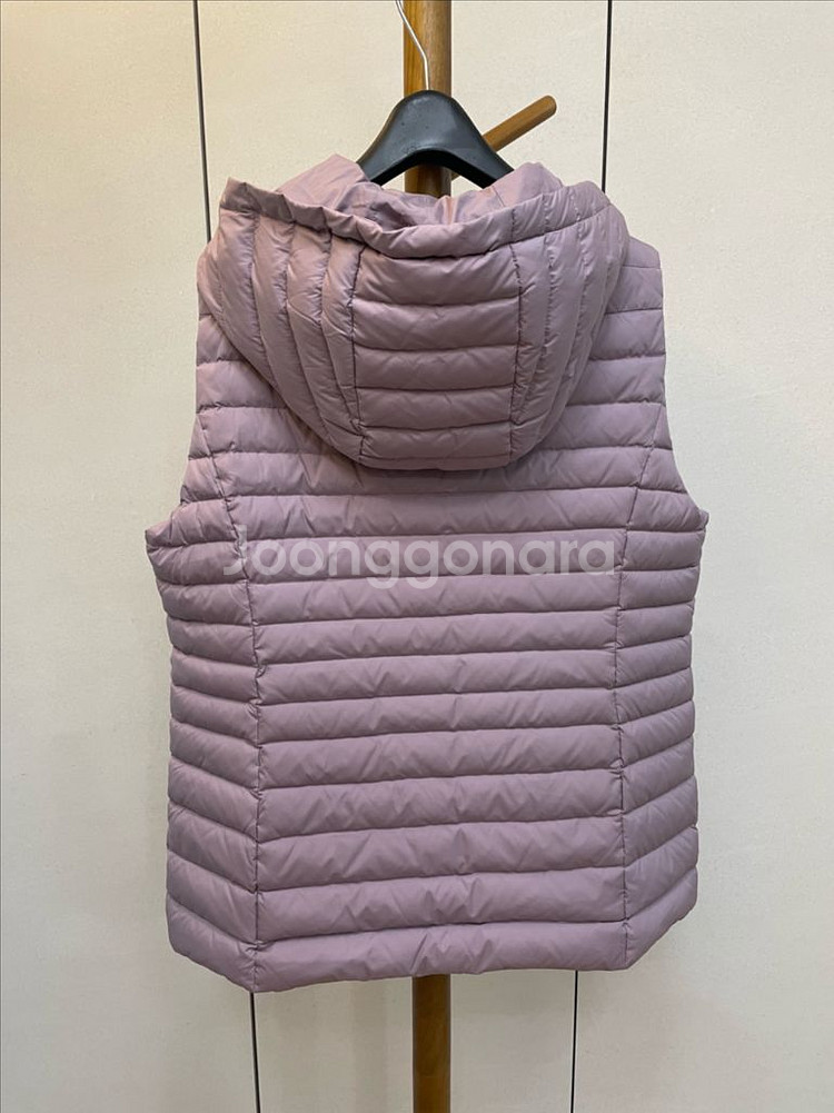 폴라리 여성 후드 패딩 조끼--1