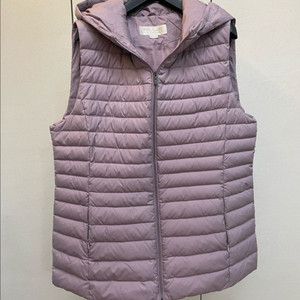 폴라리 여성 후드 패딩 조끼