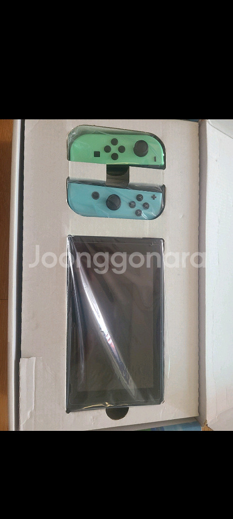 S급)닌텐도 스위치 동물의숲 에디션 풀박스--1