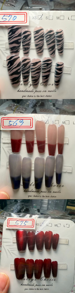 XS네일팁9,900원3개--1