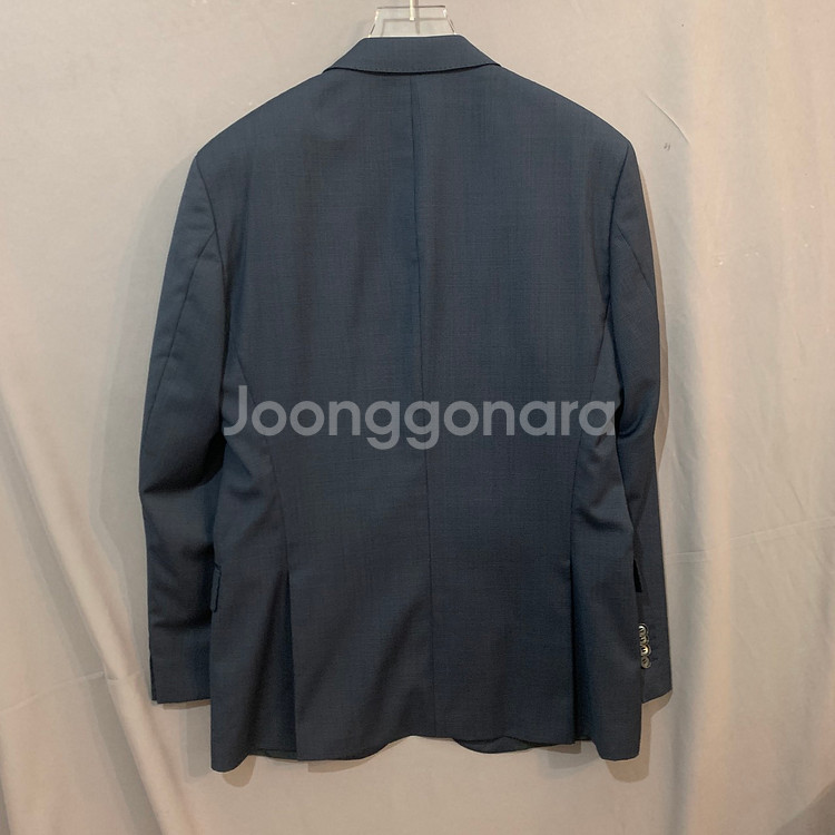 48 L 휴고 보스 체크 블레이저 정장 자켓--1