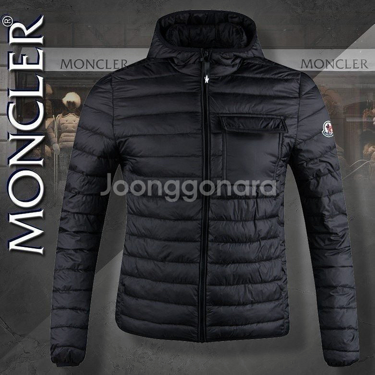 몽클 다운 후드자켓--0