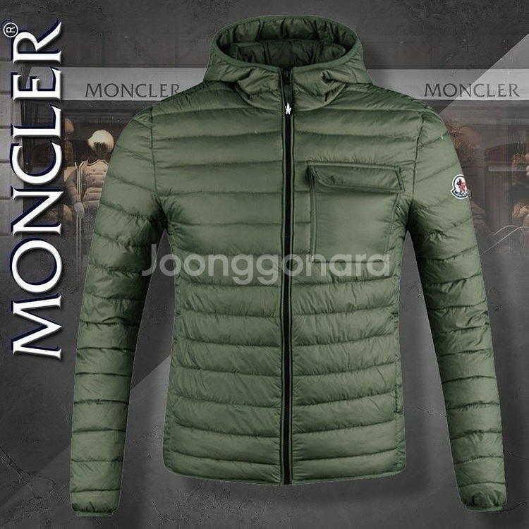 몽클 다운 후드자켓--2