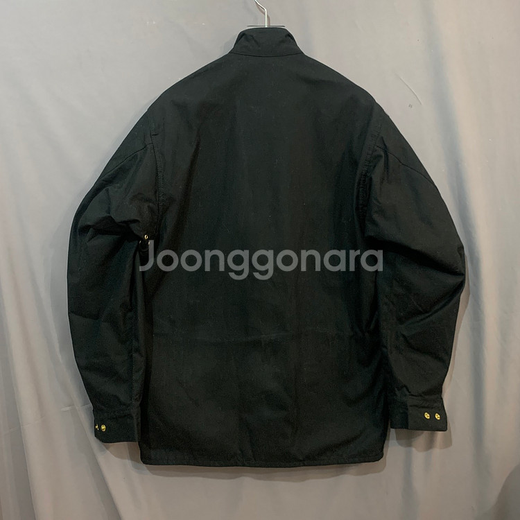 XL BARBOUR 바버 인터네셔널 블랙 왁스 자켓--2