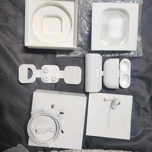 에어팟 프로1 본체.유닛,박스,케이블,보조배터리 해서 판매합니다