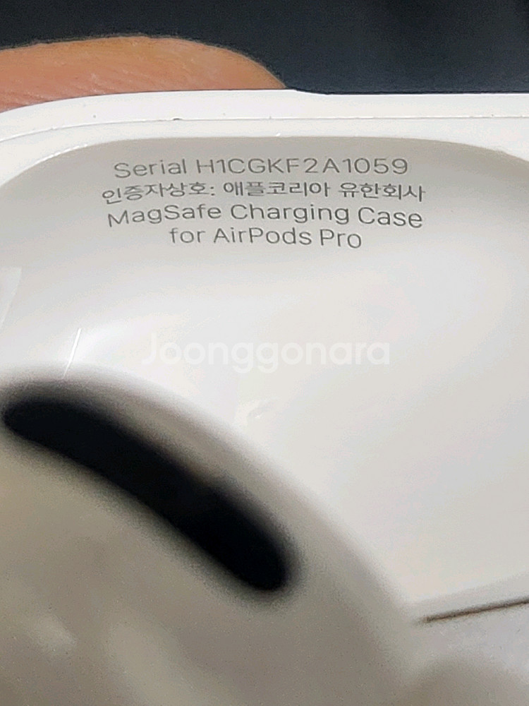 에어팟 프로1 본체.유닛,박스,케이블,보조배터리 해서 판매합니다--3