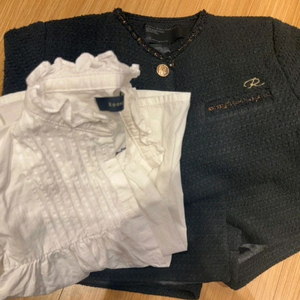 로아앤제인 트위드세트 3피스 130