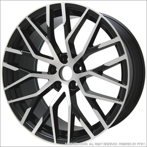 20인치 아우디 A8 st 블랙폴리쉬 신품휠 1대분 PCD112 9.0J +30