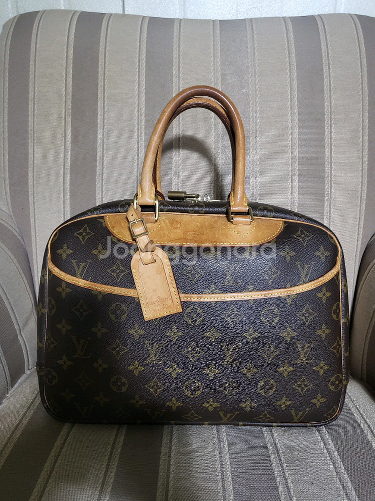 정품 루이비통 도빌백--0