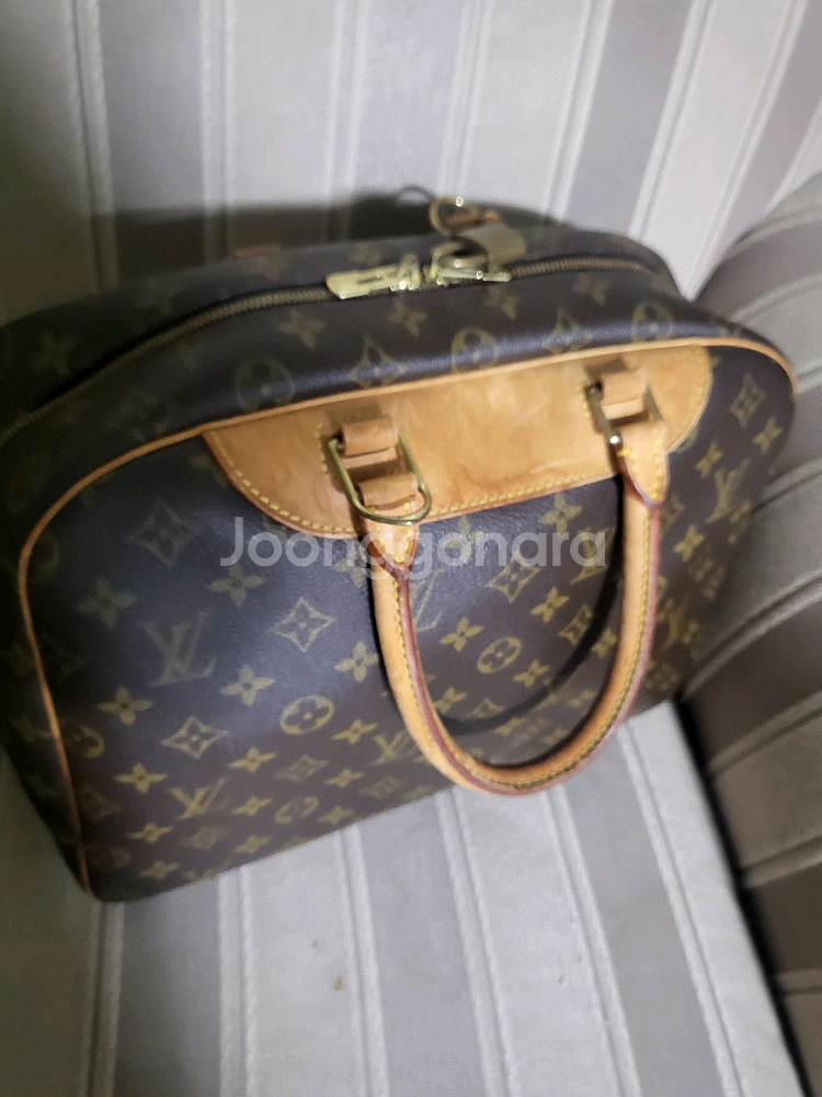 정품 루이비통 도빌백--4
