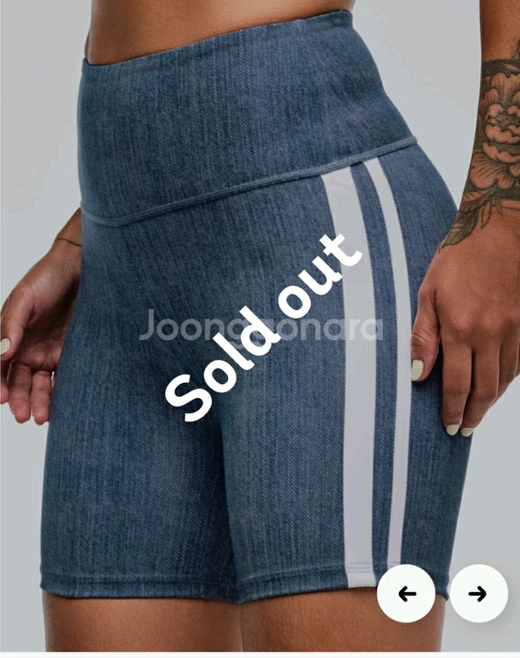 줌바 ZW 하이 웨이스티드 바이커 쇼츠--0