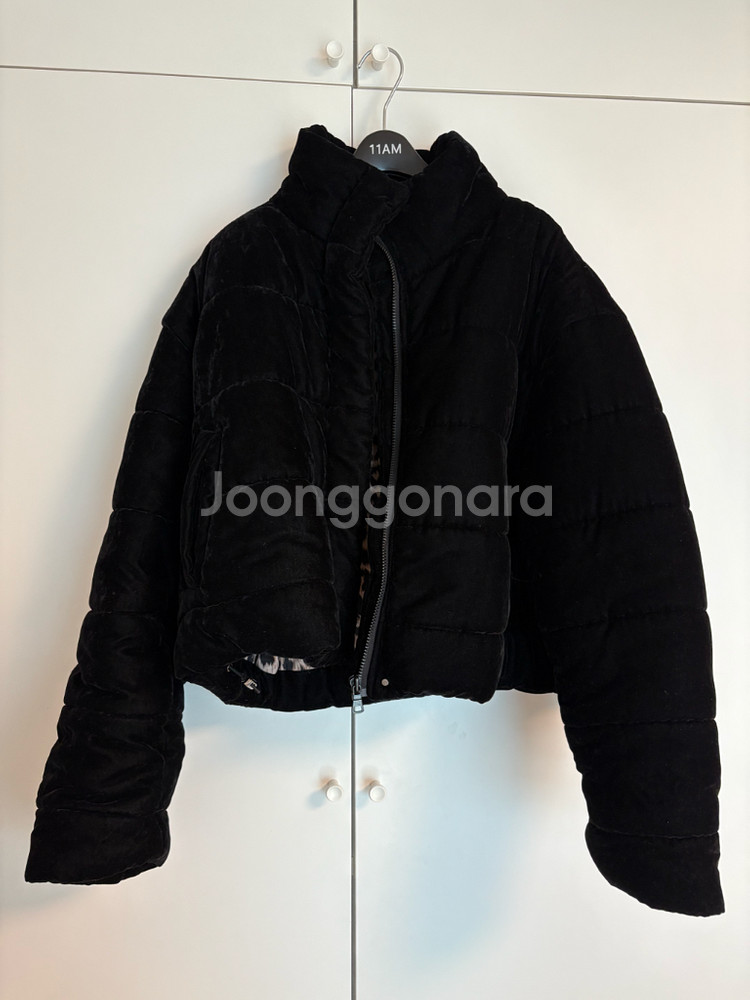 11am 벨벳 패딩 점퍼 (새상품)--10
