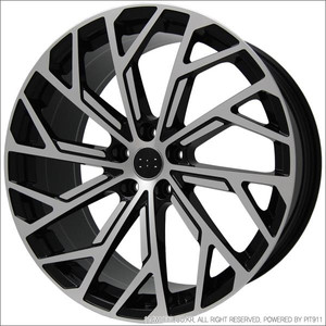 20인치 아우디 A8 st 블랙폴리쉬 신품휠 1대분 PCD112 9.0J +33