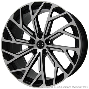 20인치 아우디 A8 st 블랙폴리쉬 신품휠 1대분 PCD112 9.0J +33