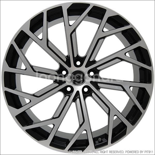 20인치 아우디 A8 st 블랙폴리쉬 신품휠 1대분 PCD112 9.0J +33--1