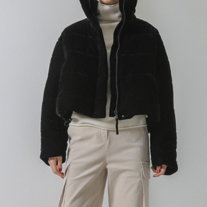 11am 벨벳 패딩 점퍼 (새상품)