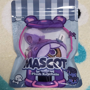 쿠키런 킹덤 마스코트 인형 키링 독버섯맛 쿠키