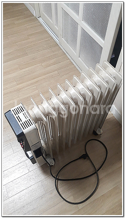 삼성 난방용 라지에이터 (전기히터, 전기난로)--2
