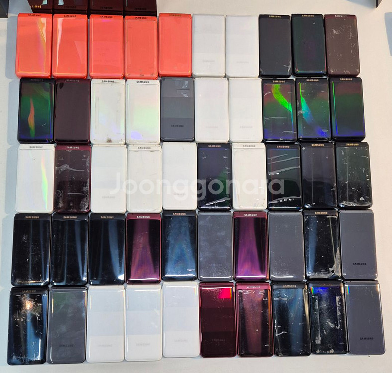 삼성 폴더폰 폴더2 한소희폰 초기필름 그대로--3