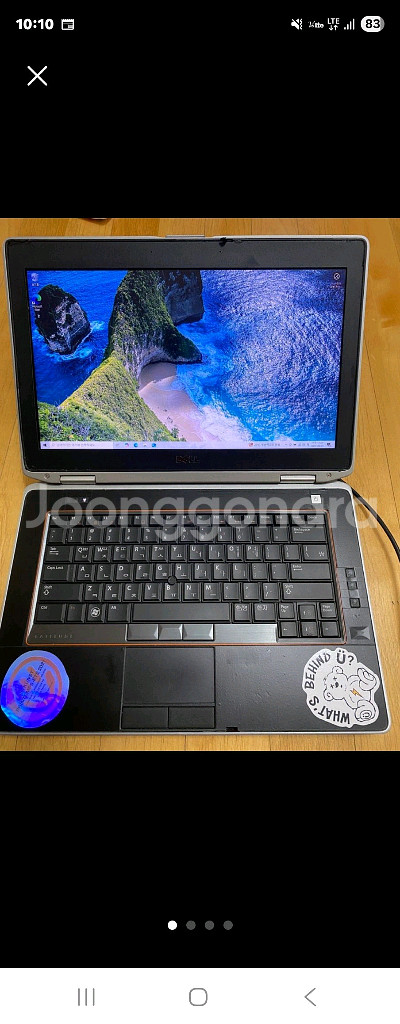 dell e6420 노트북 (i7-2세대, 8g, ssd)판매합니다--4