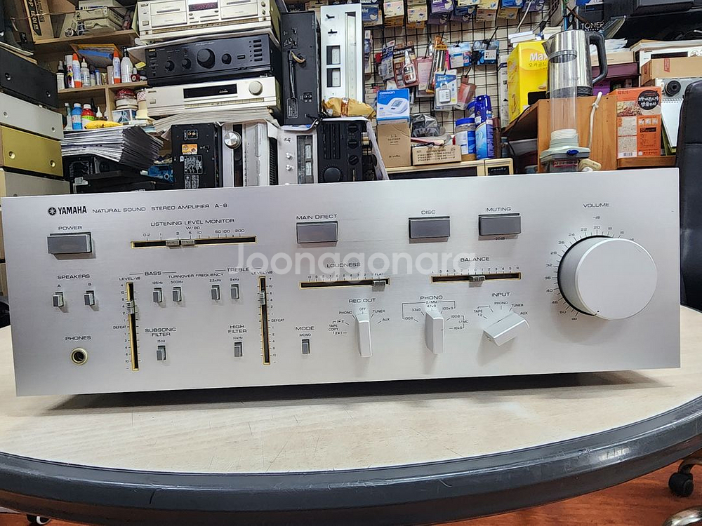 야마하 A-8 인티그레이티드 앰프--5