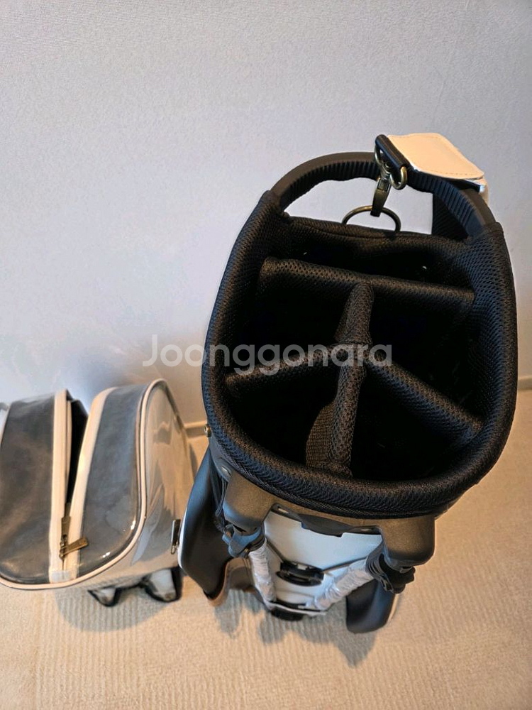 국내당일발송 말본골프백 캐디백 스탠드백 버킷 크림화이트--6