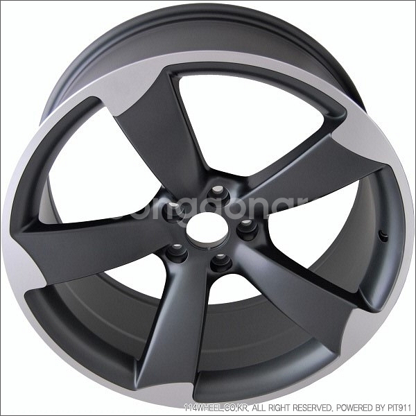 20인치 아우디 RS5 st 무광건메탈폴리쉬 신품휠 1대분 PCD112 9.0J +30--2