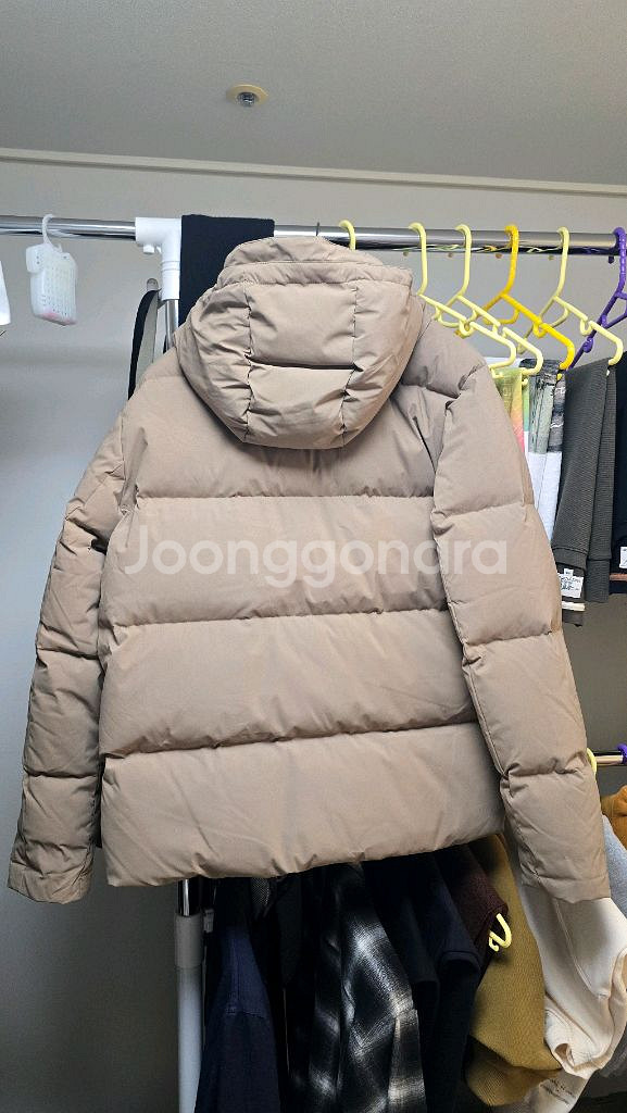 LES DEUX 다크베이지 구스 다운 자켓 판매해요.--1