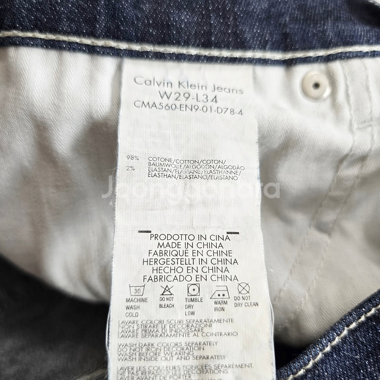 캘빈클라인 청바지 진청 스판 사이즈29 R2772--4