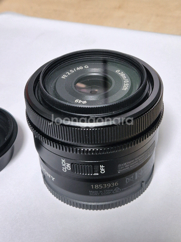 SEL40F25G 40g 소니 단렌즈 40mm f2.5--3