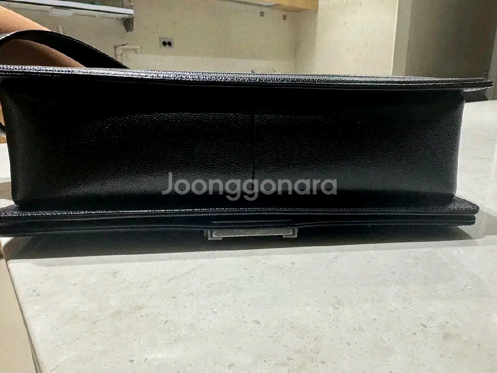 샤넬 보이백 캐비어 뉴미듐(라지)--6