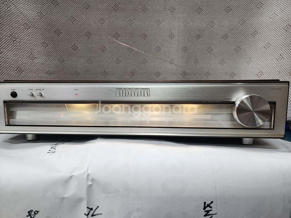 럭스맨 빈티지바리콘튜너T-110(명판화이트버전)--0