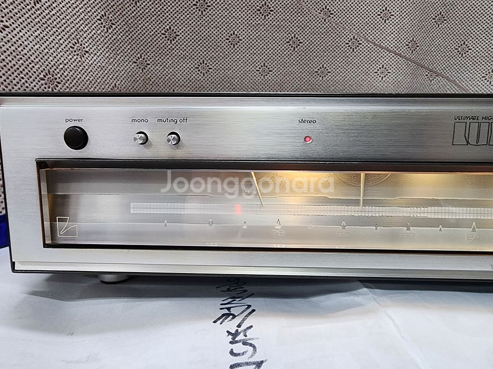 럭스맨 빈티지바리콘튜너T-110(명판화이트버전)--2