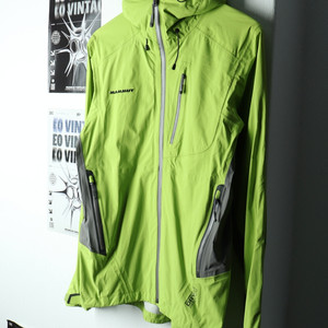 (L) 마무트 집업 바람막이 점퍼자켓 연그린 방수