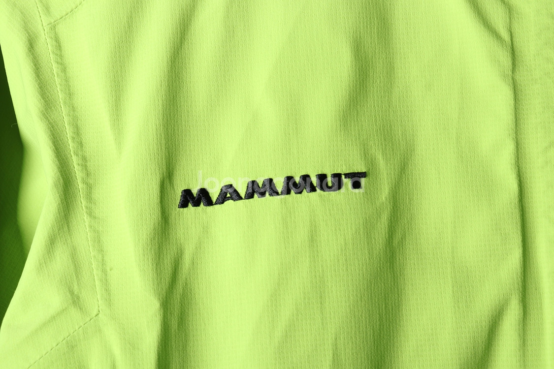 (L) 마무트 집업 바람막이 점퍼자켓 연그린 방수--4