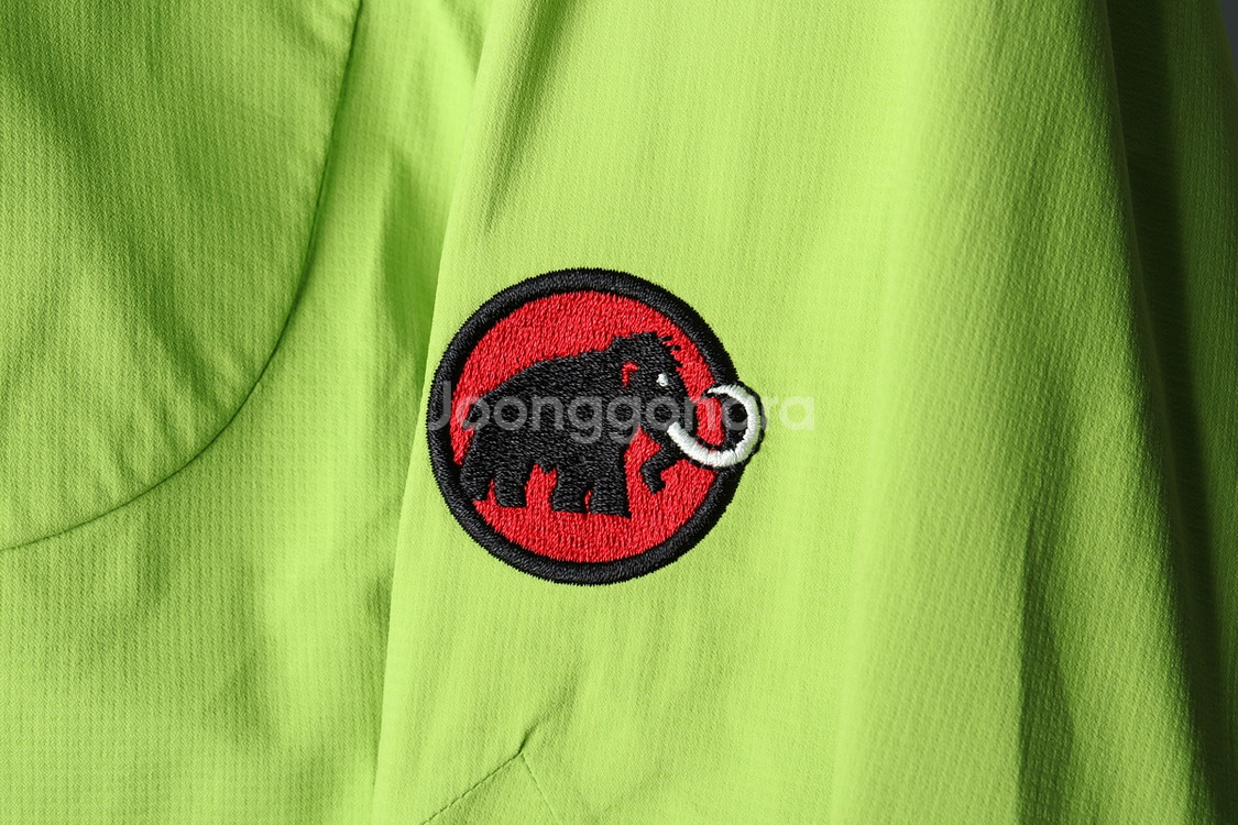 (L) 마무트 집업 바람막이 점퍼자켓 연그린 방수--6