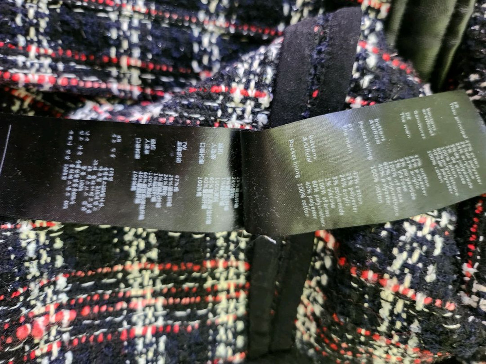 마쥬 트위드자켓38(반기슴53)상태최상--4