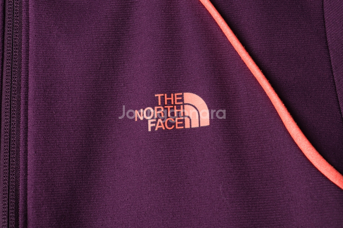 W(M-L) 노스페이스 집업져지 트랙탑 기능성 퍼플--4