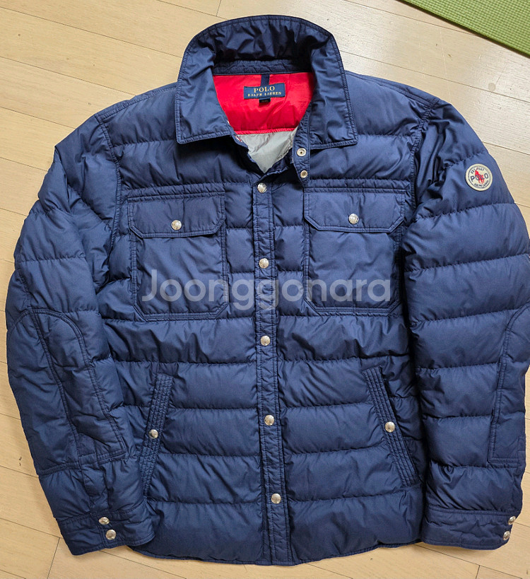 폴로 랄프로렌 / 라이트 셔츠형 다운자켓 / XL--0