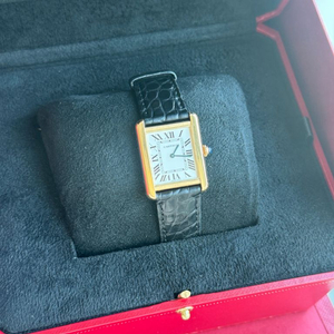 까르띠에 탱크솔로 스몰 옐로우골드