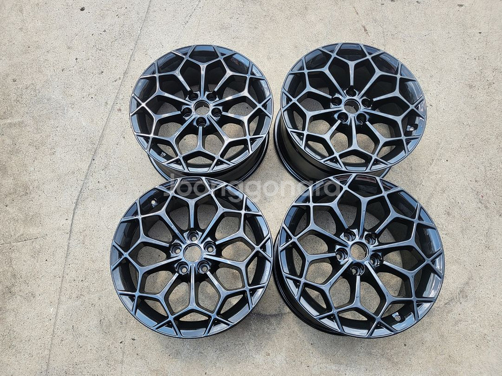 올뉴 제네시스 G80 19인치 녹용휠 블랙휠 순정휠 중고휠 팝니다--1