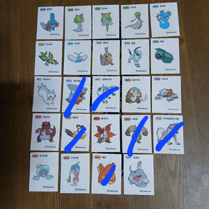 무료배송 포켓몬띠부씰 1개 선택 포켓몬 띠부씰